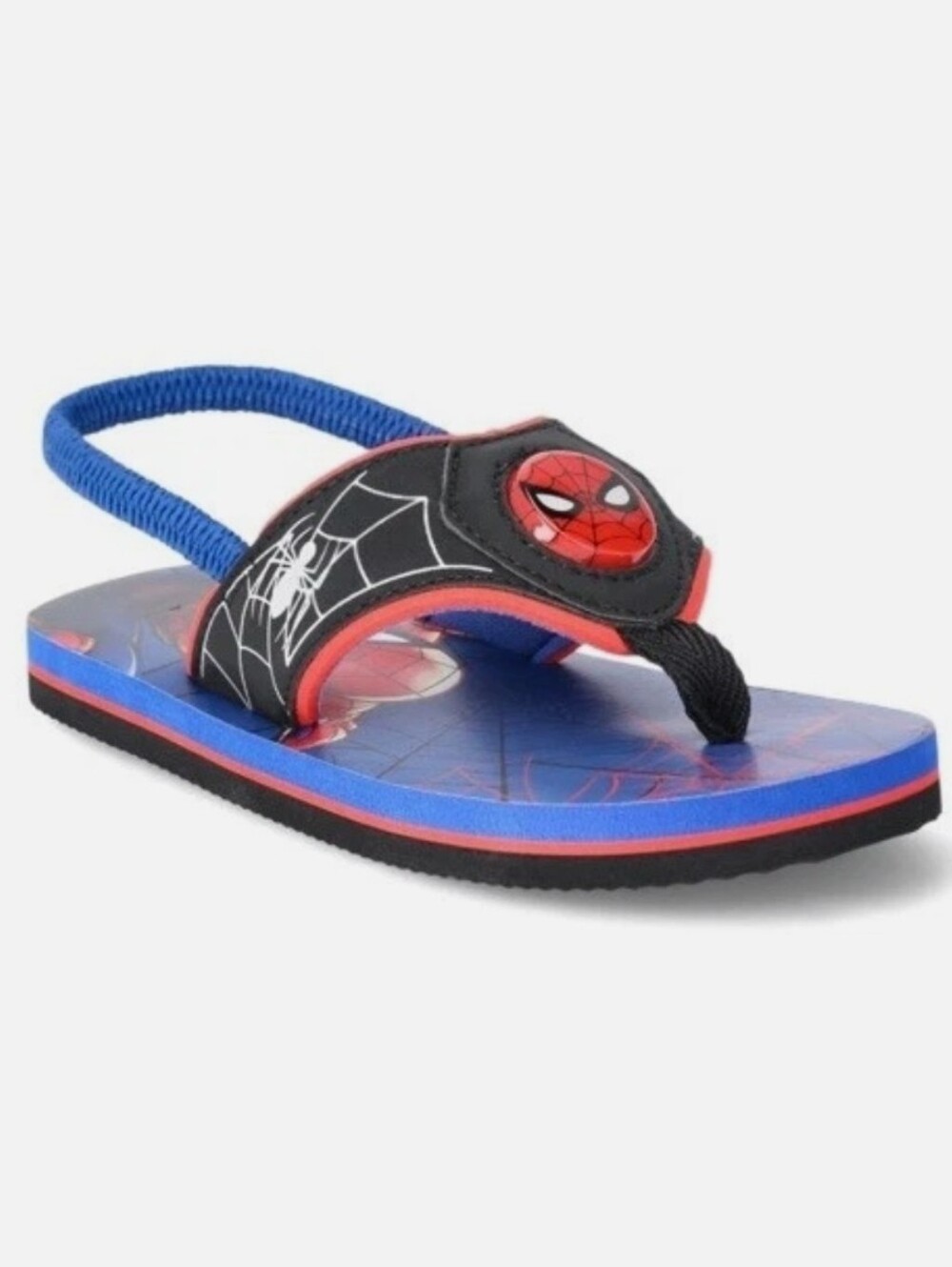 Spider-Man Light-Up Toddler Sandals - Red, Blue, Black